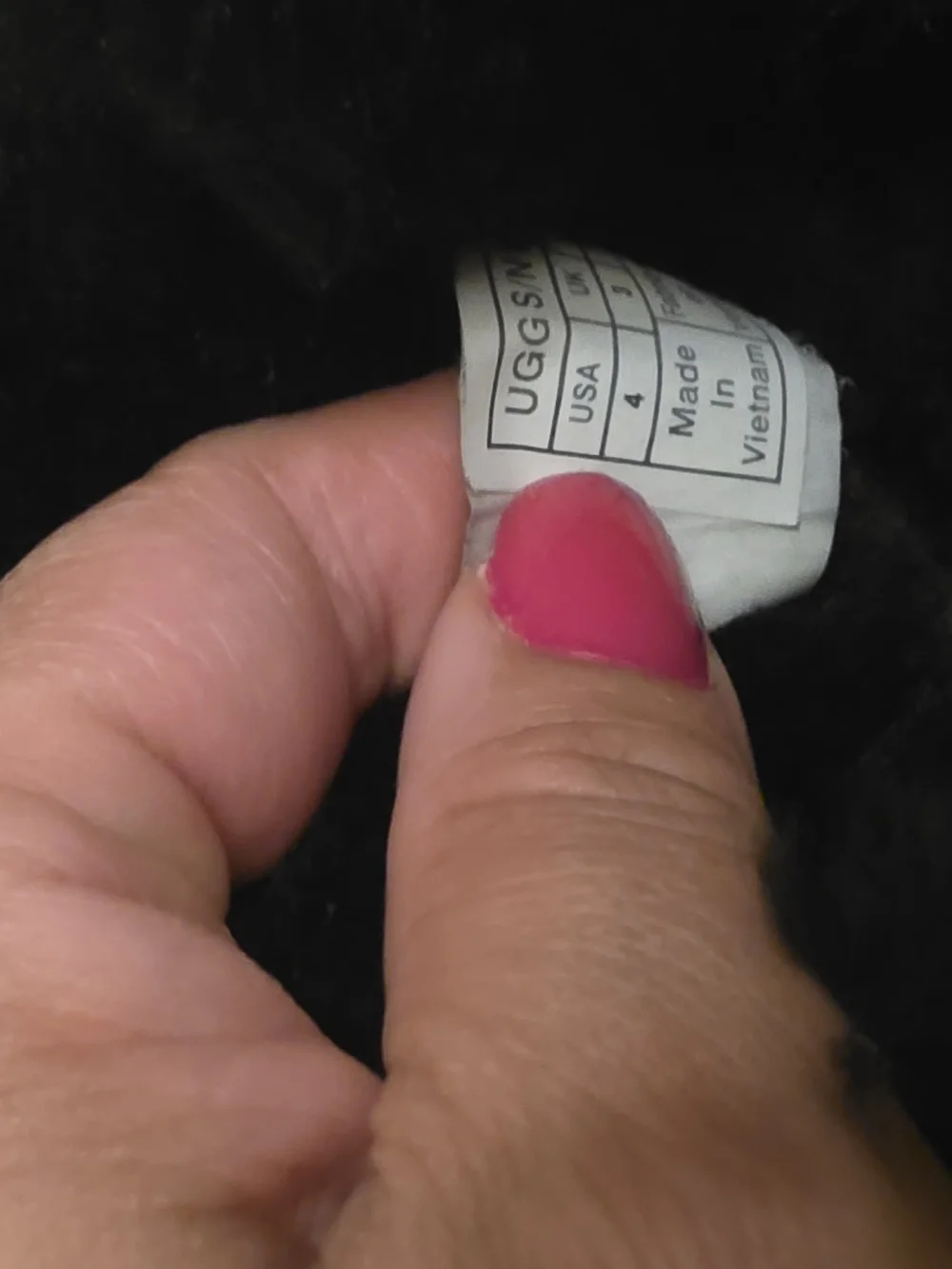 UGG Minnie Mouse Kids Black Boots with Red Bow Accent